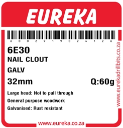 6E30 - Clout Nail -6E30_label_T